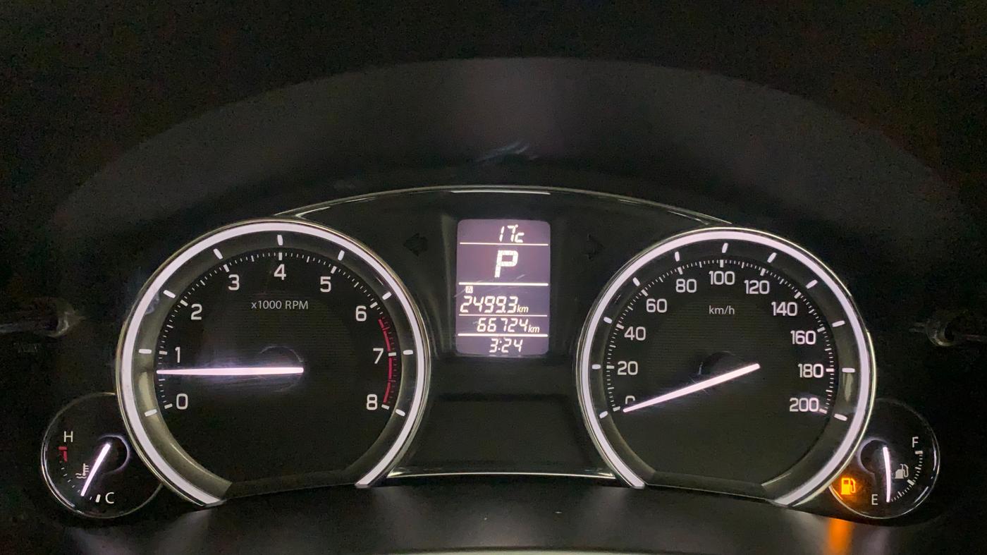 2017 Maruti Ciaz DELTA 1.4 AT PETROL, Petrol, Automatic, 66,724 km, Odometer Image