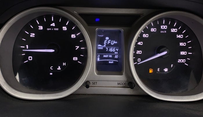 2017 Tata Tiago XZ PETROL, Petrol, Manual, 71,660 km, Odometer Image