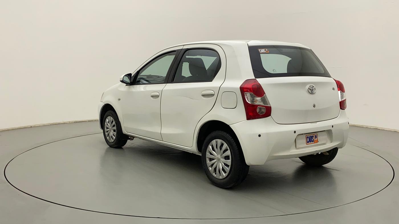 2013 Toyota Etios Liva G, Petrol, Manual, 65,822 km, Left Back Diagonal
