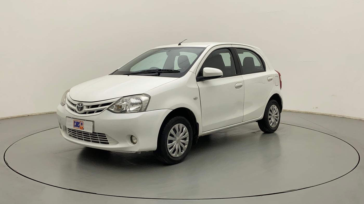 2013 Toyota Etios Liva G, Petrol, Manual, 65,822 km, Left Front Diagonal