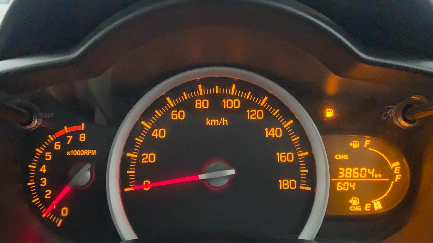 2019 Maruti Celerio VXI CNG D, CNG, Manual, 38,673 km, Odometer Image