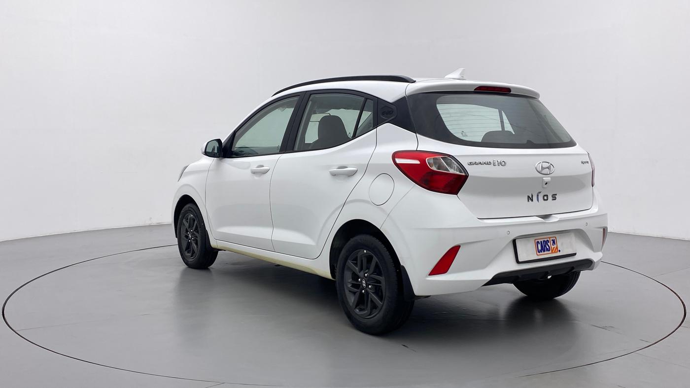 2020 Hyundai GRAND I10 NIOS SPORTZ PETROL, Petrol, Manual, 31,748 km, Left Back Diagonal