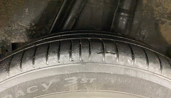2017 Honda WR-V 1.2L I-VTEC VX MT, Petrol, Manual, 31,497 km, Left Rear Tyre Tread