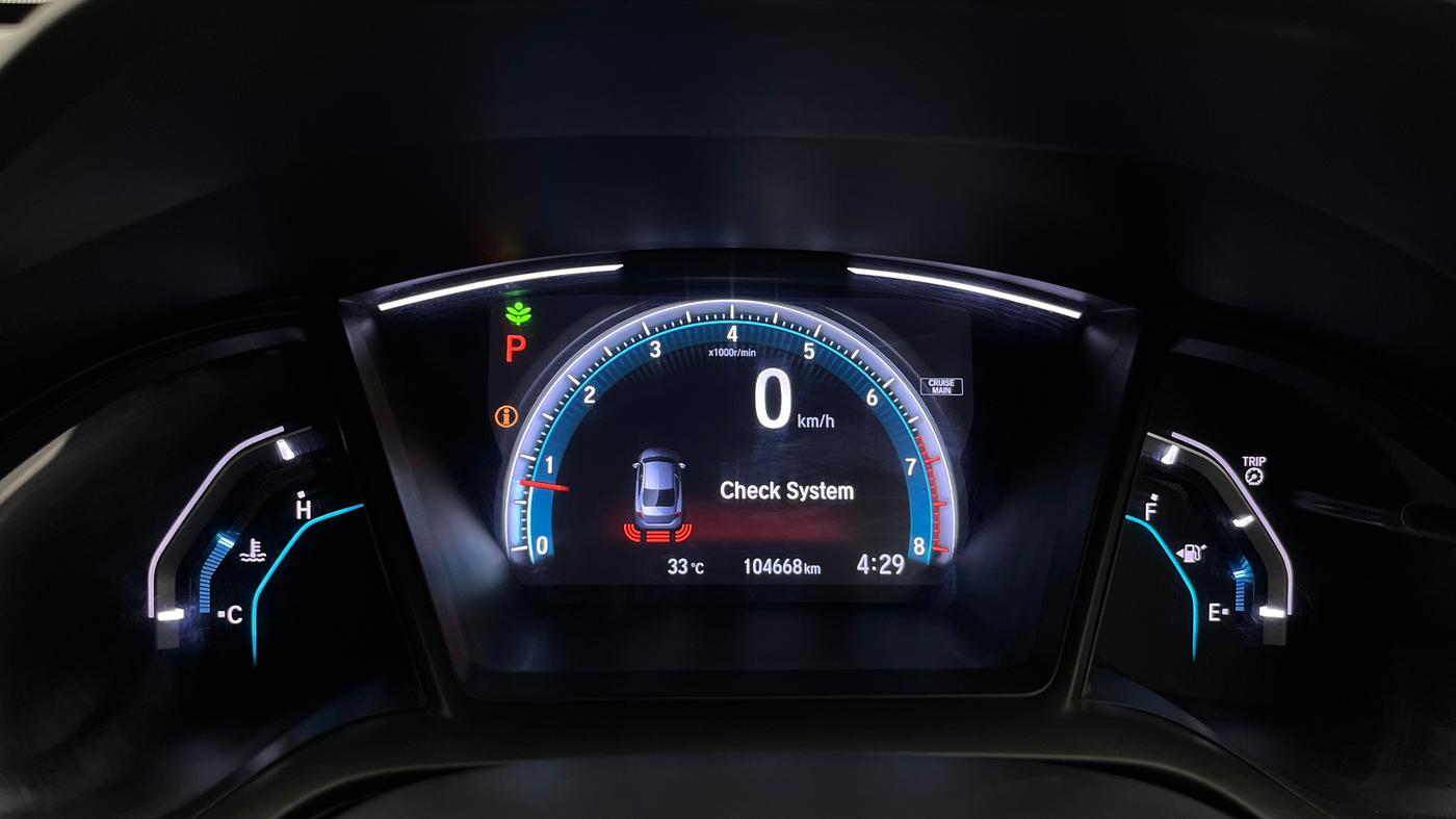 2020 Honda Civic 1.8L I-VTEC VX CVT, Petrol, Automatic, 1,04,643 km, Odometer Image