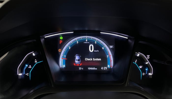 2020 Honda Civic 1.8L I-VTEC VX CVT, Petrol, Automatic, 1,04,643 km, Odometer Image