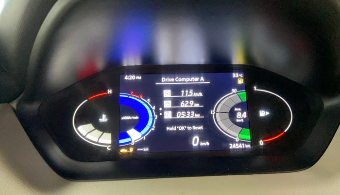 2023 Nissan MAGNITE XV TURBO, Petrol, Manual, 24,524 km, Odometer Image