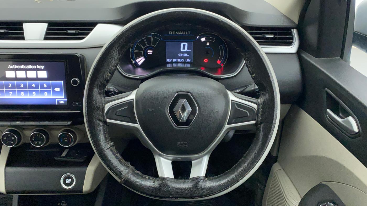 2019 Renault TRIBER RXZ, Petrol, Manual, 53,617 km, Steering Wheel Close Up