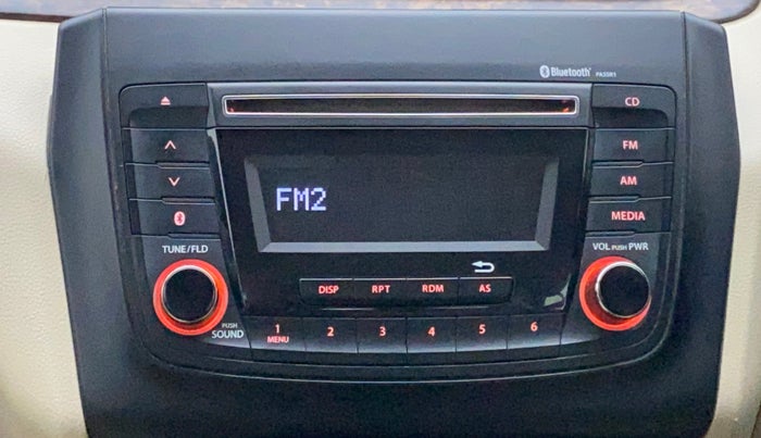 2017 Maruti Dzire VXI, Petrol, Manual, 63,612 km, Infotainment System