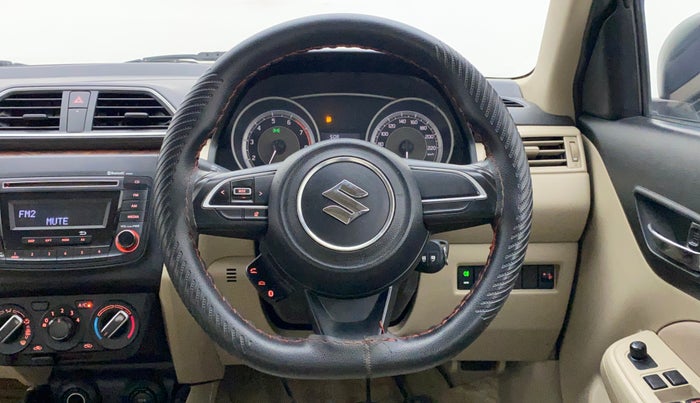 2017 Maruti Dzire VXI, Petrol, Manual, 63,612 km, Steering Wheel Close Up