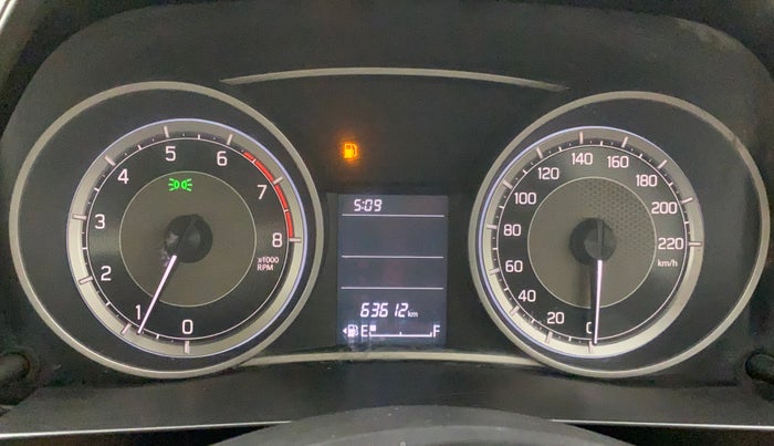 2017 Maruti Dzire VXI, Petrol, Manual, 63,612 km, Odometer Image