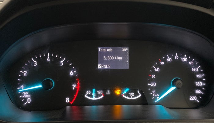 2018 Ford Ecosport TITANIUM + 1.5L PETROL AT, Petrol, Automatic, 51,766 km, Odometer Image