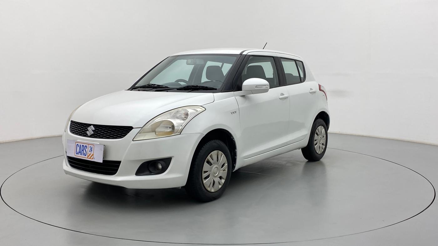 2013 Maruti Swift VXI D, Petrol, Manual, 56,313 km, Left Front Diagonal