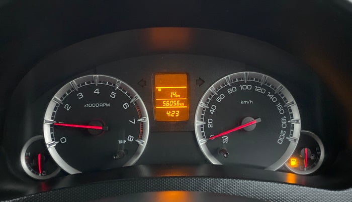 2013 Maruti Swift VXI D, Petrol, Manual, 56,313 km, Odometer Image