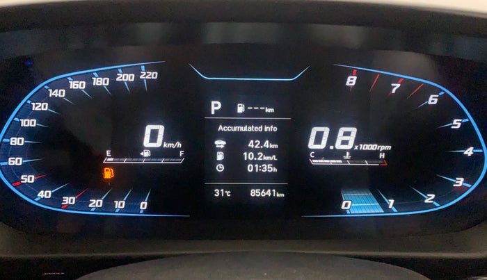 2021 Hyundai NEW I20 N LINE N8 1.0 TURBO GDI DCT, Petrol, Automatic, 85,598 km, Odometer Image