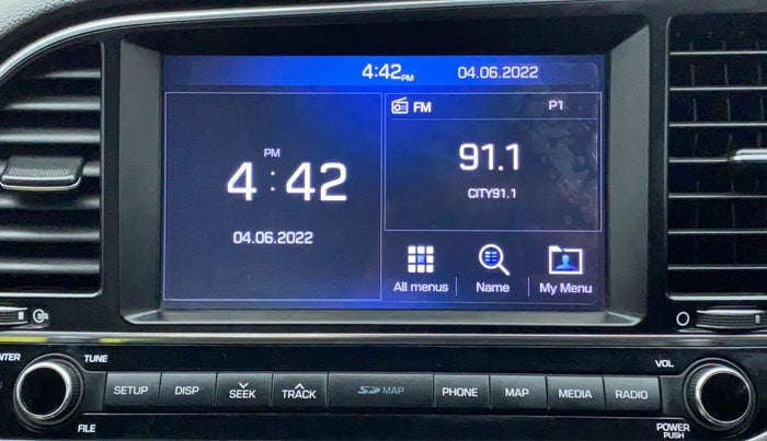 2017 Hyundai New Elantra 1.6 SX AT O, Diesel, Automatic, 66,526 km, Infotainment System