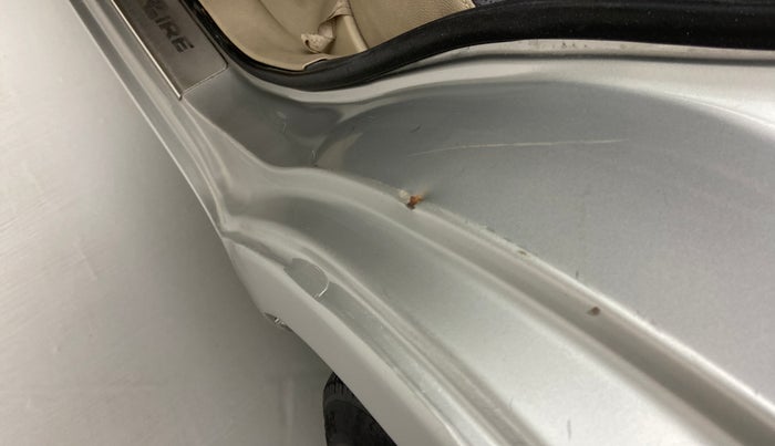 2013 Maruti Swift Dzire VXI, Petrol, Manual, 83,626 km, Left C pillar - Slightly dented