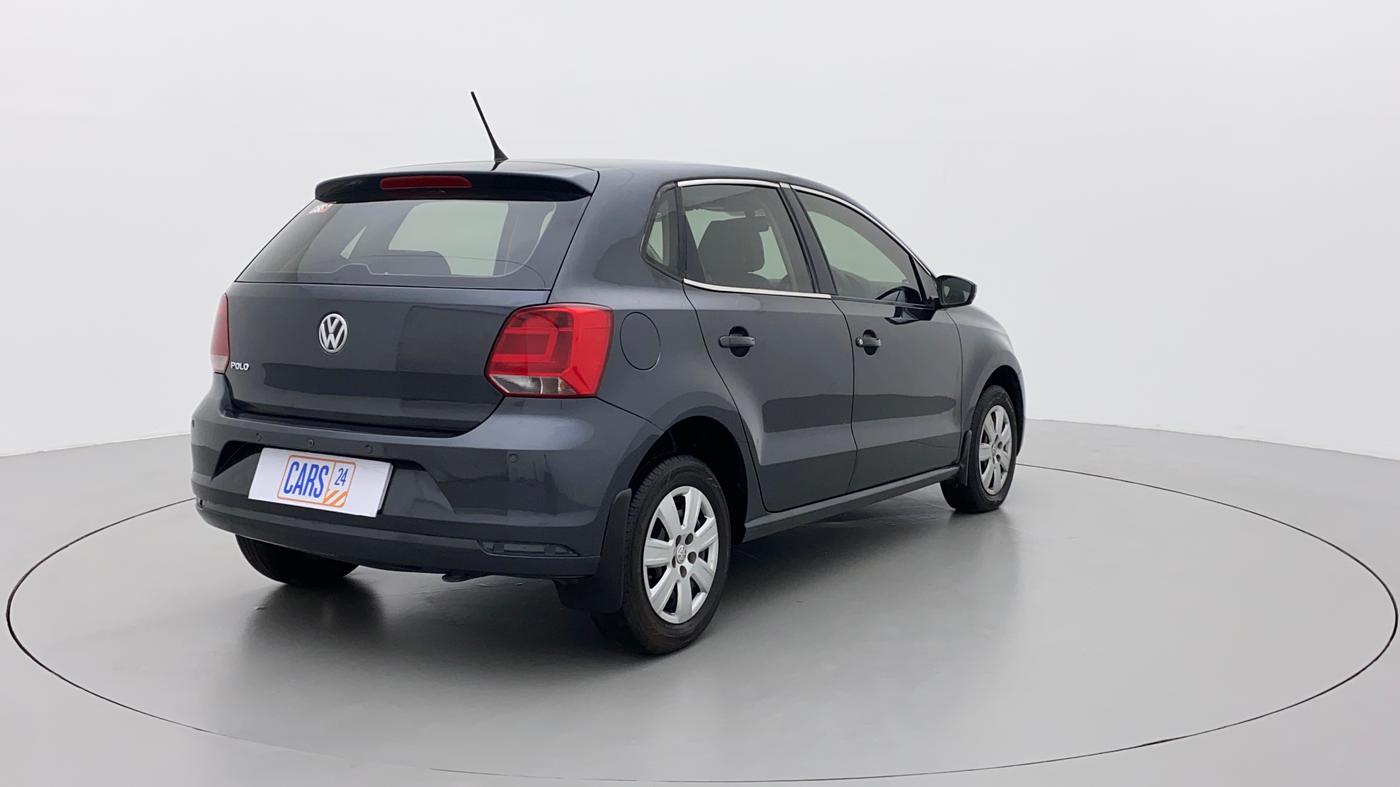 2016 Volkswagen Polo TRENDLINE 1.2L PETROL, Petrol, Manual, 67,596 km, Right Back Diagonal