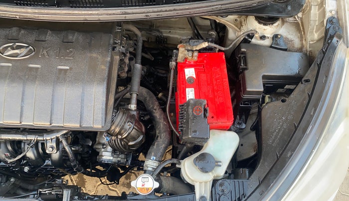 2017 Hyundai Xcent E+, Petrol, Manual, 1,01,762 km, Engine View - Left