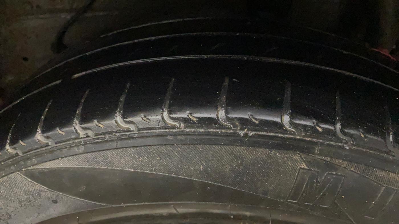 2020 Maruti Celerio VXI (O) CNG, CNG, Manual, 94,514 km, Left Rear Tyre Tread