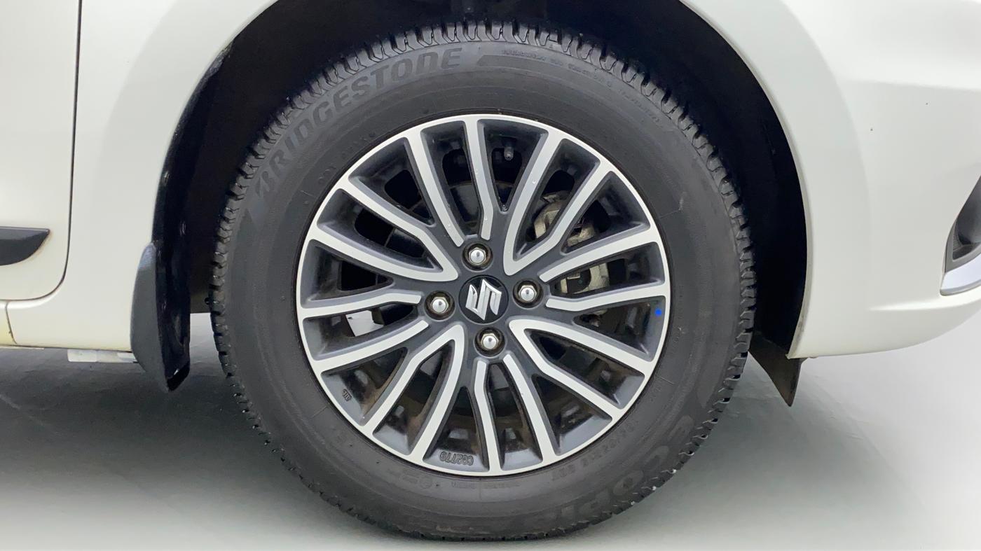 2020 Maruti Dzire ZXI Plus AMT, Petrol, Automatic, 7,406 km, Right Front Wheel