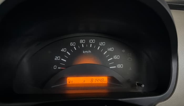 2016 Maruti Wagon R 1.0 LXI, Petrol, Manual, 81,381 km, Odometer Image