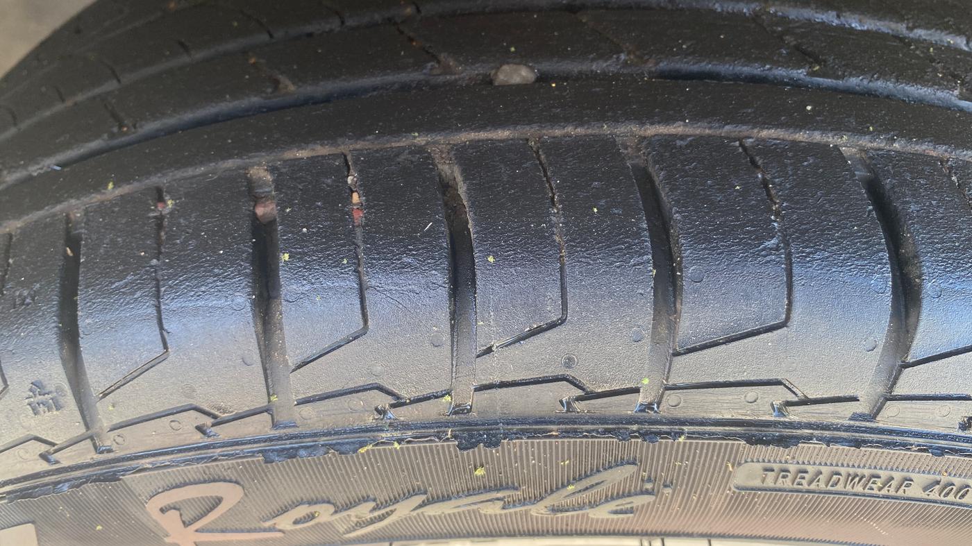 2020 Hyundai Creta SX 1.5 PETROL, Petrol, Manual, 1,18,710 km, Left Front Tyre Tread