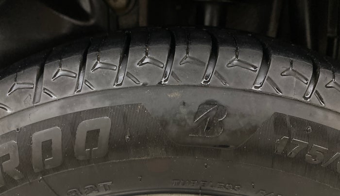 2017 Tata Tiago XZA PETROL, Petrol, Automatic, 47,343 km, Left Rear Tyre Tread