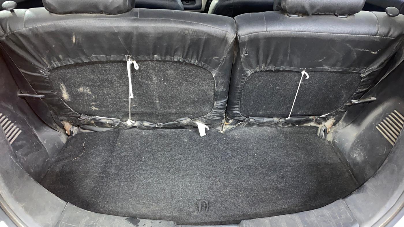 2014 Maruti Wagon R 1.0 VXI, Petrol, Manual, 52,998 km, Boot Inside