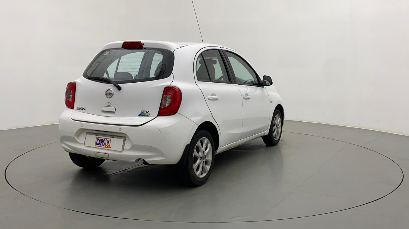 2014 Nissan Micra XV CVT, Petrol, Automatic, 35,409 km, Right Back Diagonal