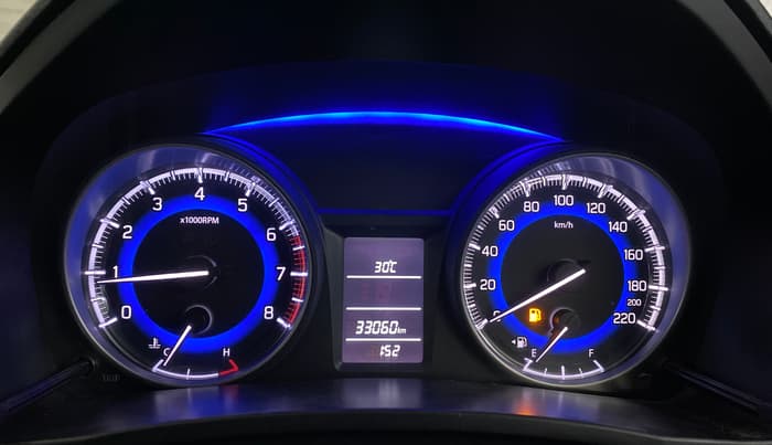 2017 Maruti Baleno DELTA PETROL 1.2, Petrol, Manual, 33,047 km, Odometer Image