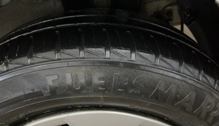 2015 Hyundai Xcent S 1.2, Petrol, Manual, 70,484 km, Left Rear Tyre Tread