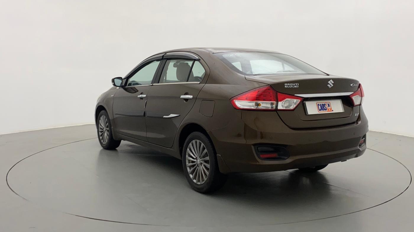 2016 Maruti Ciaz ZXI+, Petrol, Manual, 78,934 km, Left Back Diagonal