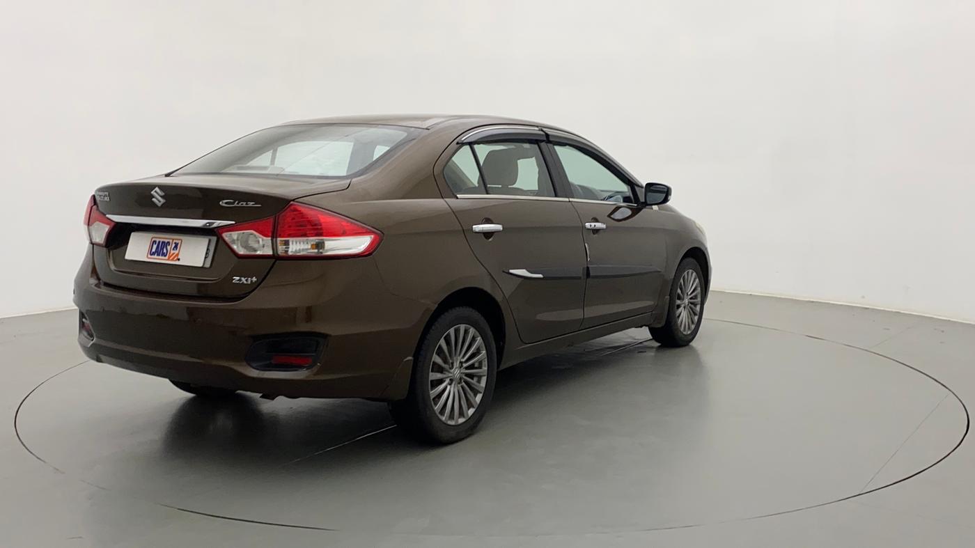 2016 Maruti Ciaz ZXI+, Petrol, Manual, 78,934 km, Right Back Diagonal
