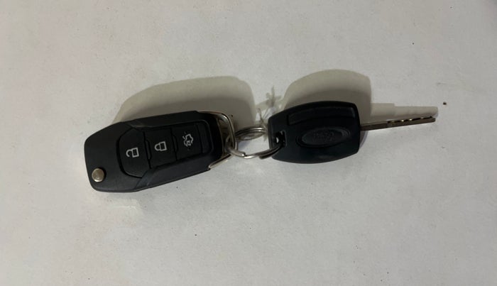 2018 Ford Ecosport TREND+ 1.5L DIESEL, Diesel, Manual, 1,32,461 km, Key Close Up