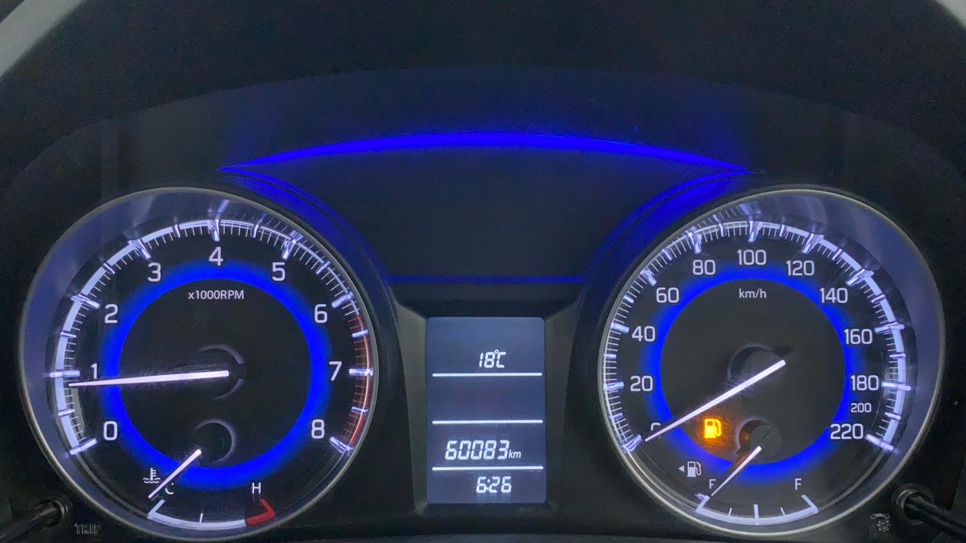 2018 Maruti Baleno DELTA PETROL 1.2, Petrol, Manual, 60,083 km, Odometer Image