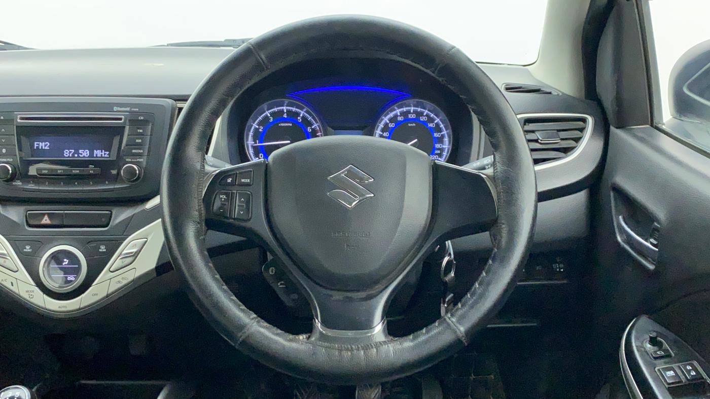 2018 Maruti Baleno DELTA PETROL 1.2, Petrol, Manual, 60,083 km, Steering Wheel Close Up