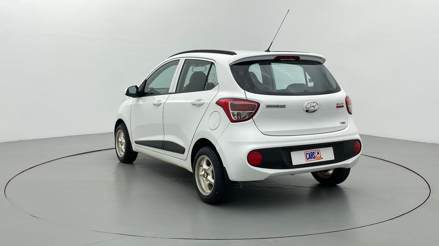 2019 Hyundai Grand i10 SPORTZ 1.2 KAPPA VTVT, Petrol, Manual, 23,291 km, Left Back Diagonal