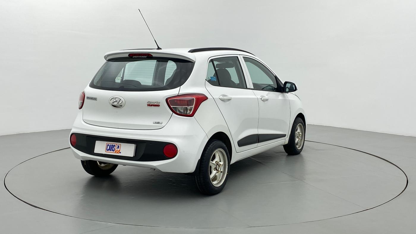 2019 Hyundai Grand i10 SPORTZ 1.2 KAPPA VTVT, Petrol, Manual, 23,291 km, Right Back Diagonal