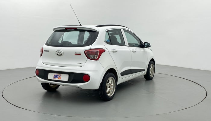 2019 Hyundai Grand i10 SPORTZ 1.2 KAPPA VTVT, Petrol, Manual, 23,291 km, Right Back Diagonal