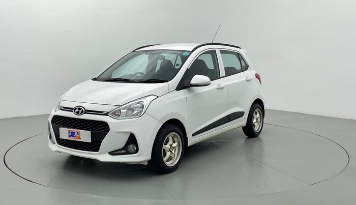 2019 Hyundai Grand i10 SPORTZ 1.2 KAPPA VTVT, Petrol, Manual, 23,291 km, Left Front Diagonal