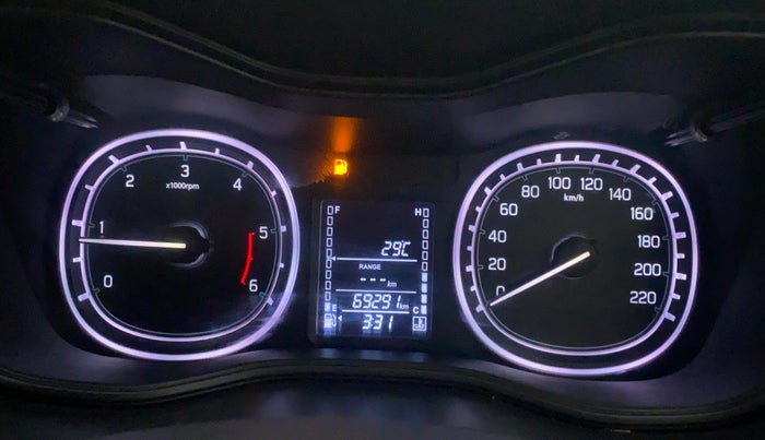 2016 Maruti Vitara Brezza ZDI PLUS DUAL TONE, Diesel, Manual, 69,291 km, Odometer Image