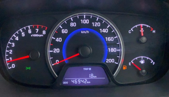 2014 Hyundai Grand i10 MAGNA 1.2 KAPPA VTVT, Petrol, Manual, 46,942 km, Odometer Image