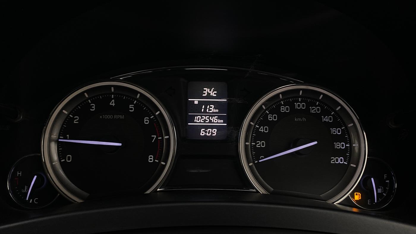 2014 Maruti Ciaz ZXI, Petrol, Manual, 1,02,537 km, Odometer Image