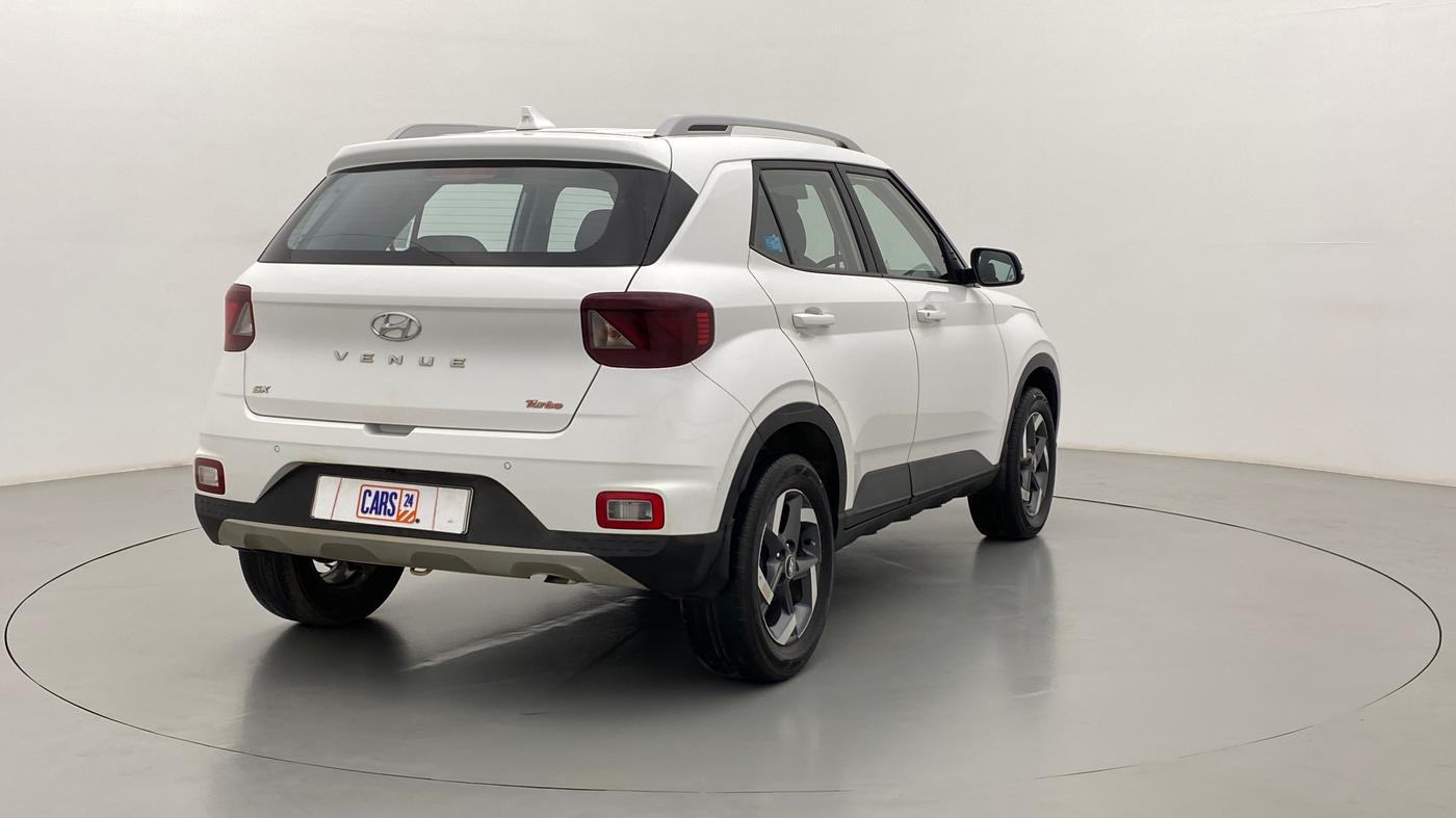 2020 Hyundai VENUE 1.0L Turbo GDI SX MT, Petrol, Manual, 67,527 km, Right Back Diagonal