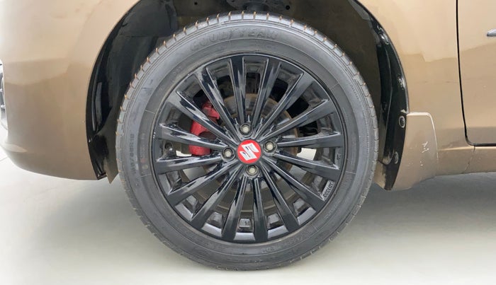 2016 Maruti Ciaz ZXI+, Petrol, Manual, 44,593 km, Left Front Wheel
