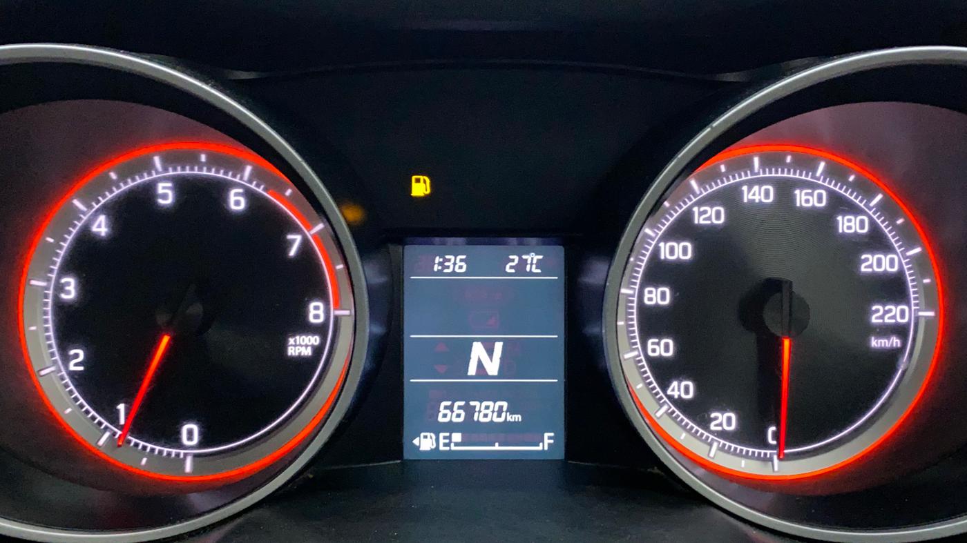2018 Maruti Swift ZXI AMT, Petrol, Automatic, 66,779 km, Odometer Image