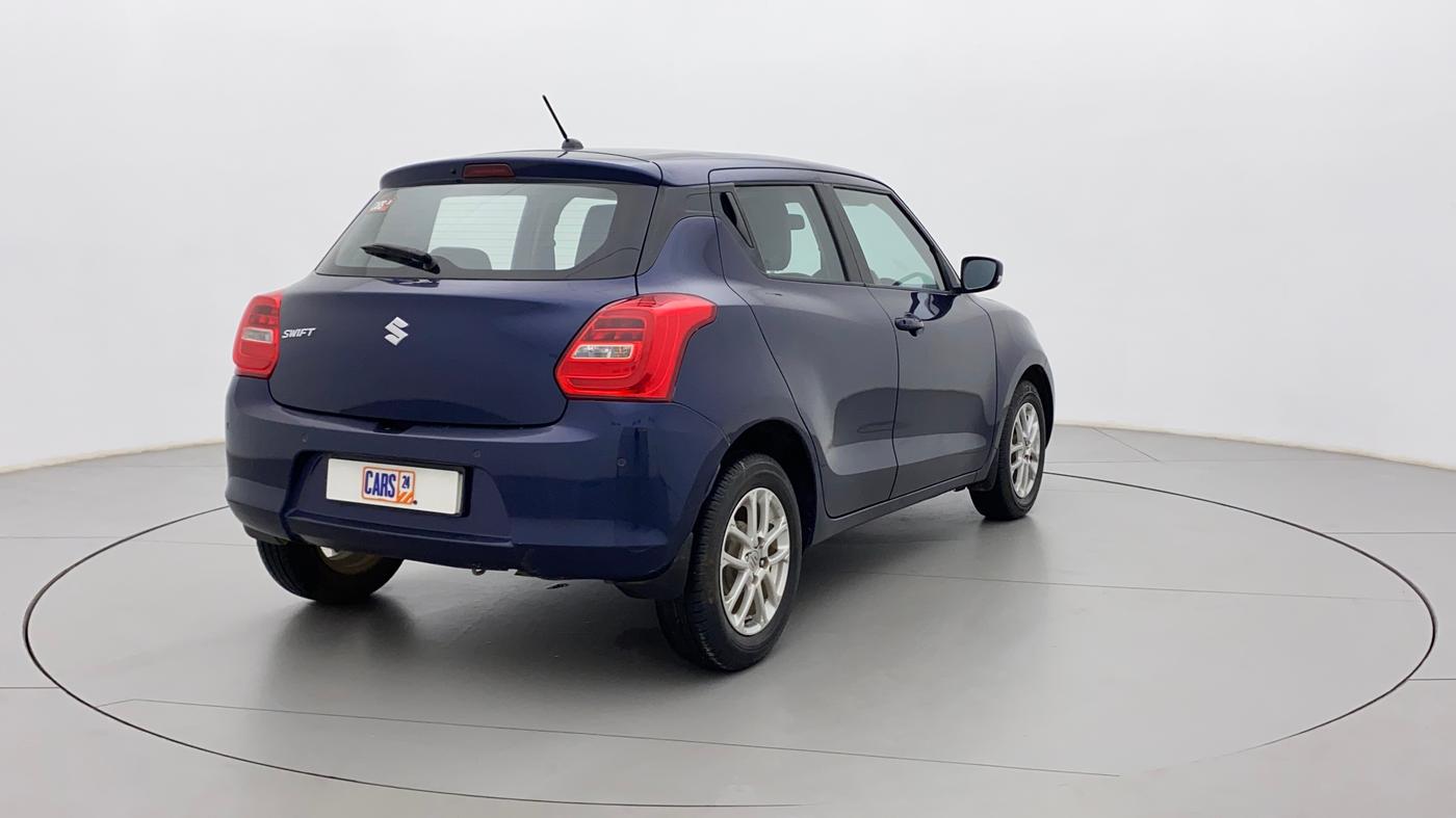 2018 Maruti Swift ZXI AMT, Petrol, Automatic, 66,779 km, Right Back Diagonal