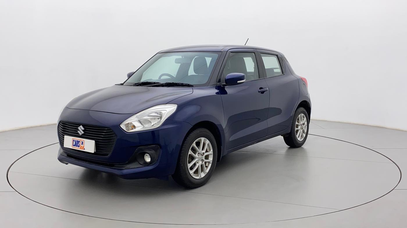 2018 Maruti Swift ZXI AMT, Petrol, Automatic, 66,779 km, Left Front Diagonal