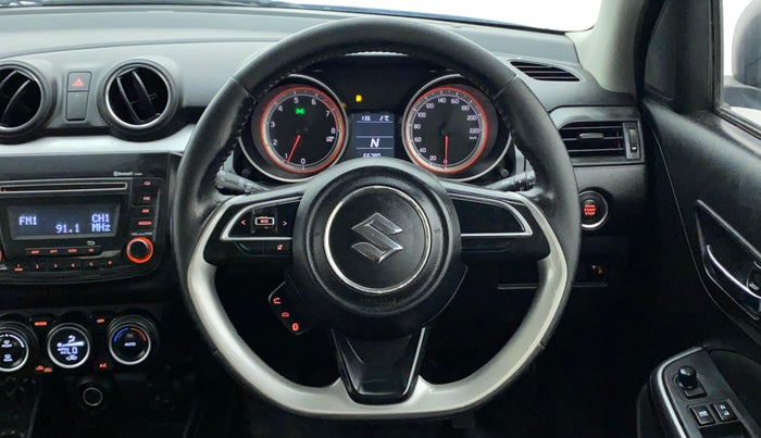 2018 Maruti Swift ZXI AMT, Petrol, Automatic, 66,779 km, Steering Wheel Close Up