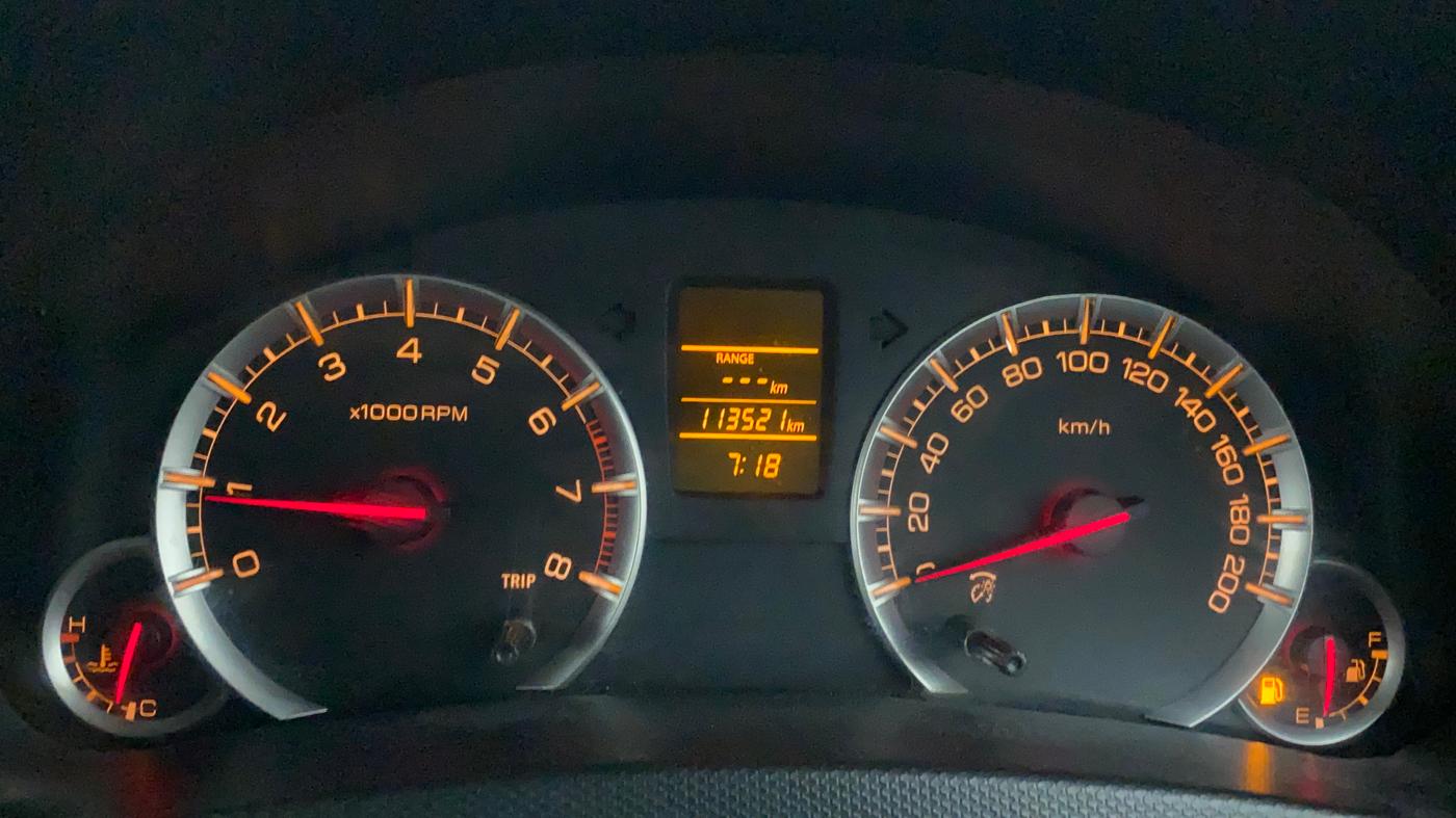 2014 Maruti Swift VXI, Petrol, Manual, 1,13,920 km, Odometer Image